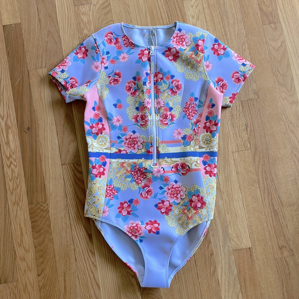 NWT Johnny Was Japer Neoprene One Piece Swimsuit XL
